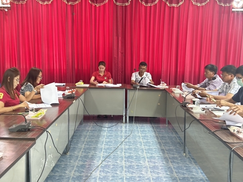 ประชุมติดตามและประเมินผลแผนพัฒนา ประจำปีงบประมาณ พ.ศ. 2566 รอบ 6 เดือน