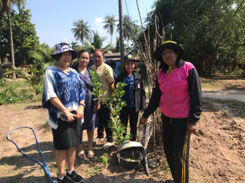 ลงพื้นที่สุ่มตรวจการใช้ถังขยะเปียกลดโลกร้อน