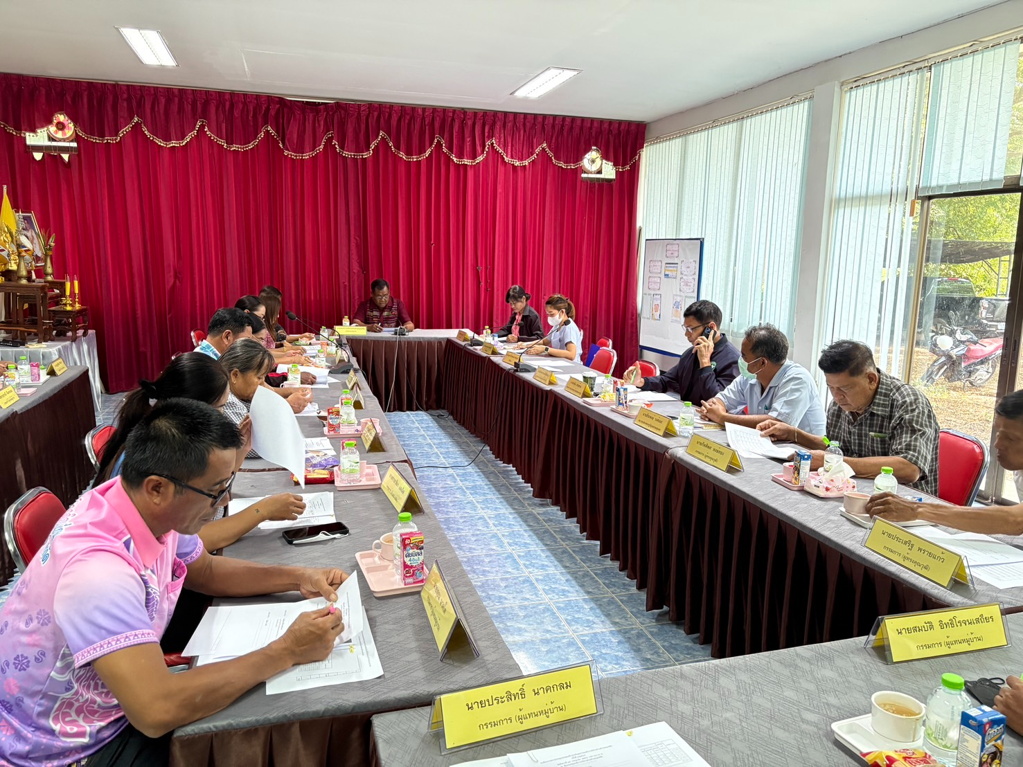 ประชุมคณะกรรมการกองทุนหลักประกันสุขภาพอบต.กุยเหนือ ครั้งที่3/2568