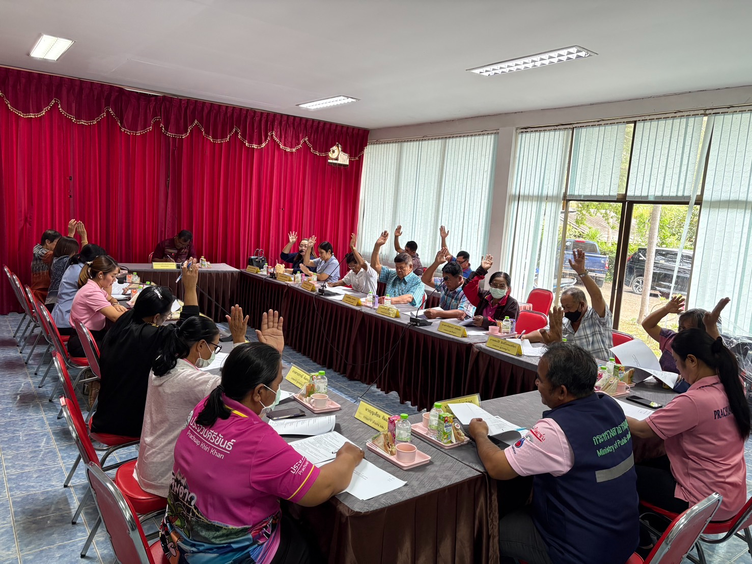 ประชุมกองทุนหลักประกันสุขภาพองค์การบริหารส่วนตำบลกุยเหนือ