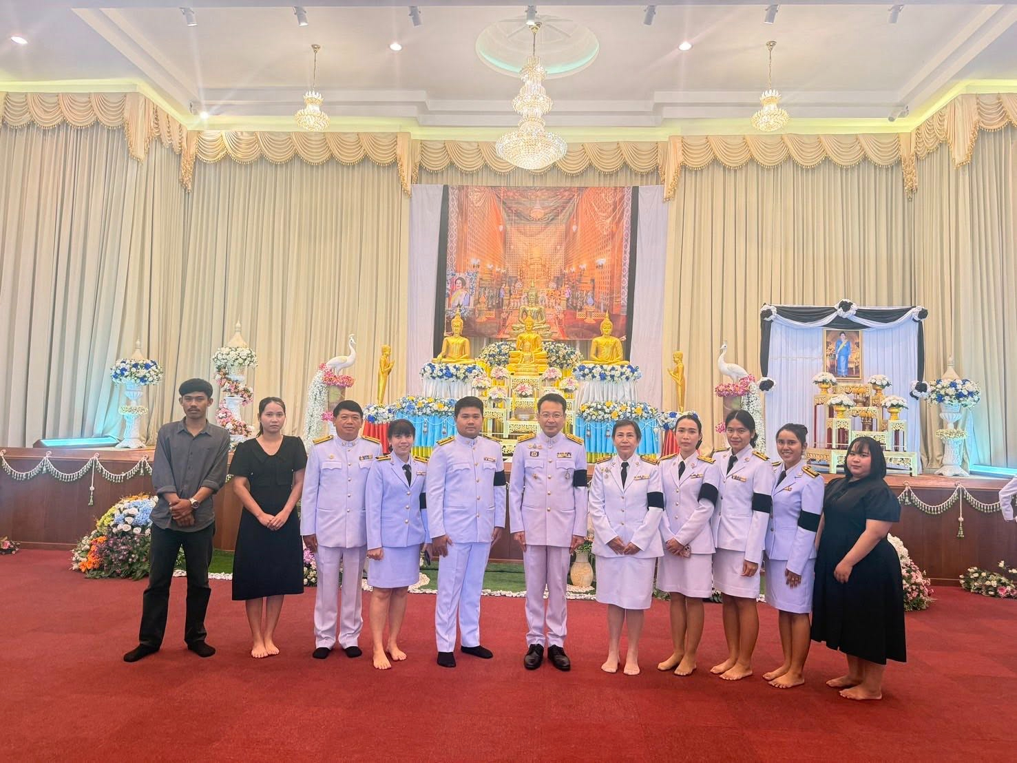เข้าร่วมพิธีบำเพ็ญกุศลสตมวาร 100 วัน