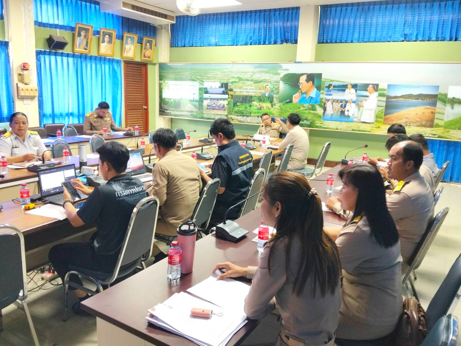 ประชุมเตรียมความพร้อมรับมือสถานการณ์อุทกภัยในช่วงฤดูฝน ปี 2569