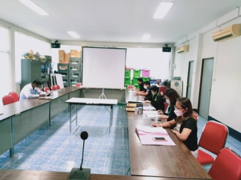ประชุมพนักงานประจำเดือนกุมภาพันธ์ 2565